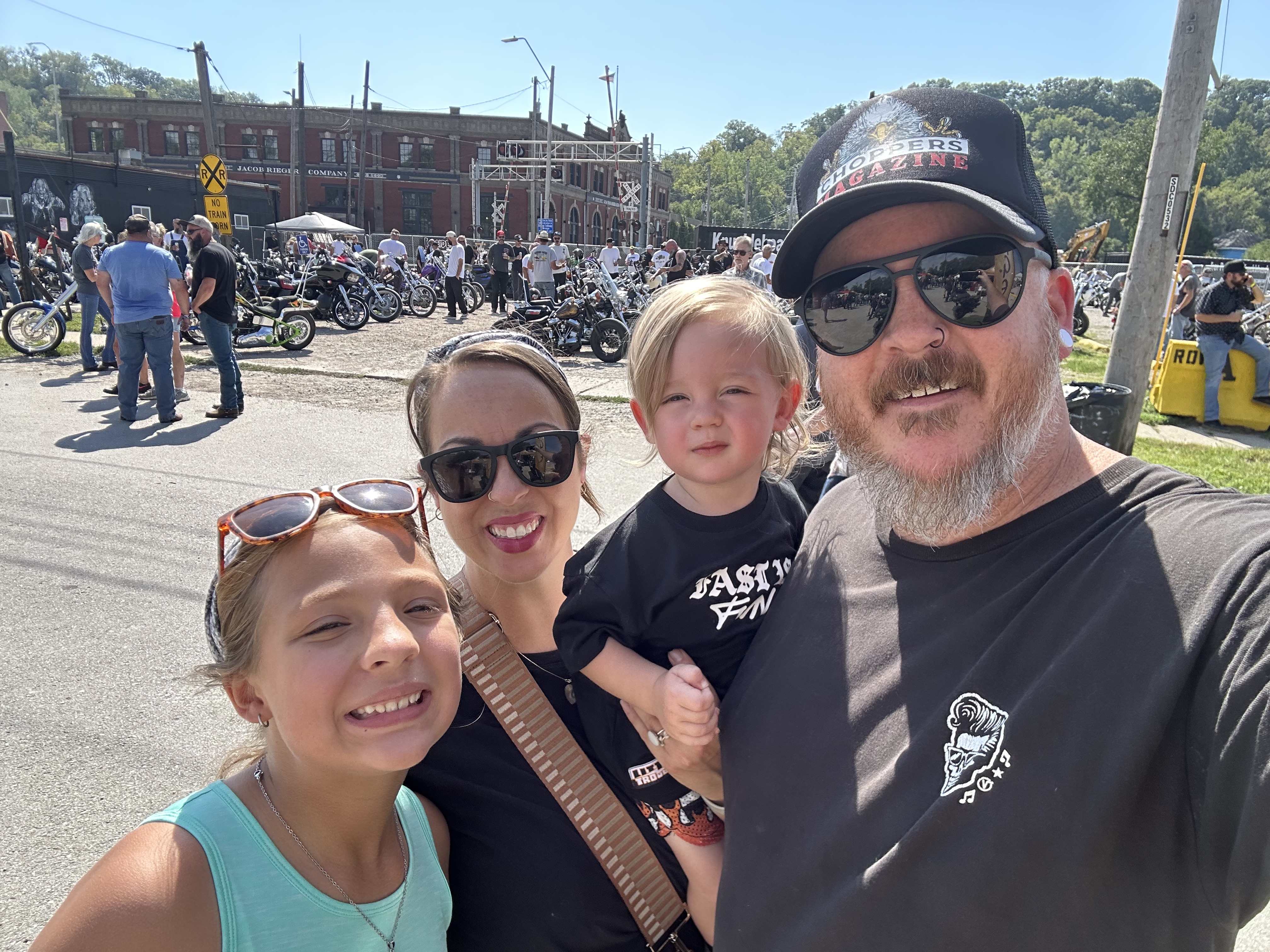 Cayla with her family